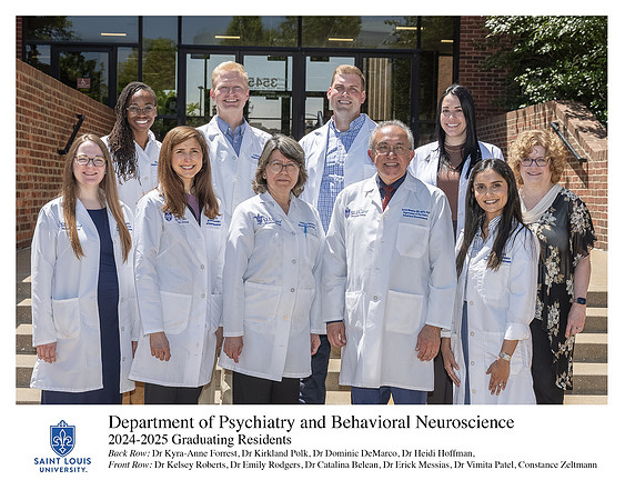 SLU_Psychiatry_2024-25_GraduatingResidents